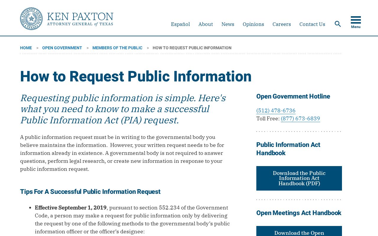 Texas request process for Wilbarger County release records